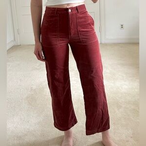 Corduroy Flared Pants